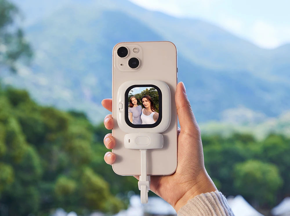 Vlogmate Mini Selfie pour iPhone 5-12 13 14 15 16 Pro Vlog
