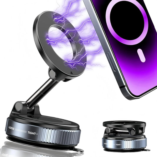 Support téléphone ajustable magnétique sur 360 °