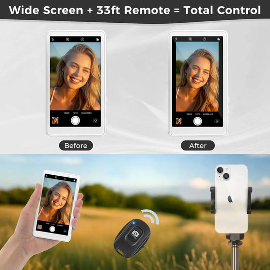 Mini Selfie Camera for iPhone Vlog Selfie Bluetooth 